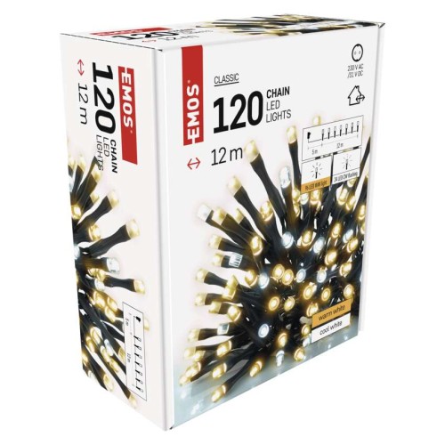 Catena Luminosa 120 LED: 96 caldi...