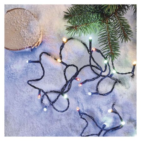 CATENA LUMINOSA 120 LED MULTICOLOR 12MT CLASSIC IP44 INTERNO ESTERNO