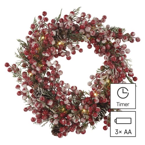 Ghirlanda Natalizia Decorata con...