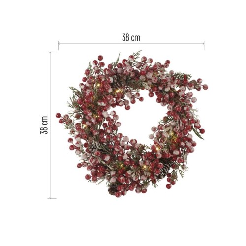 Ghirlanda Natalizia Decorata con...