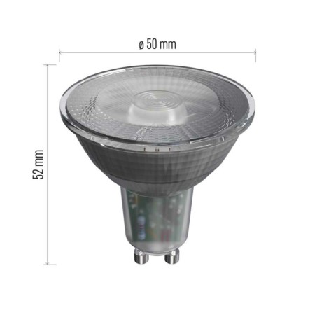 Lampadina LED GU10 4.2W (35W) 2700k - 3 Anni Garanzia | EMOS ZQ8333A