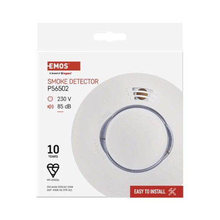 Rilevatore di Fumo TSS890B-HI Conforme CPR - Sicurezza Avanzata | EMOS P56502