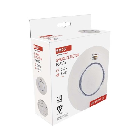 Rilevatore di Fumo TSS890B-HI Conforme CPR - Sicurezza Avanzata | EMOS P56502