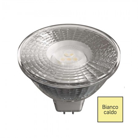 Lampadina LED Dicroica MR16 4,5W (31W) 3000k - 3 Anni Garanzia | EMOS ZQ8433