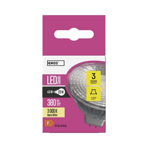 Lampadina LED Dicroica MR16 4,5W...