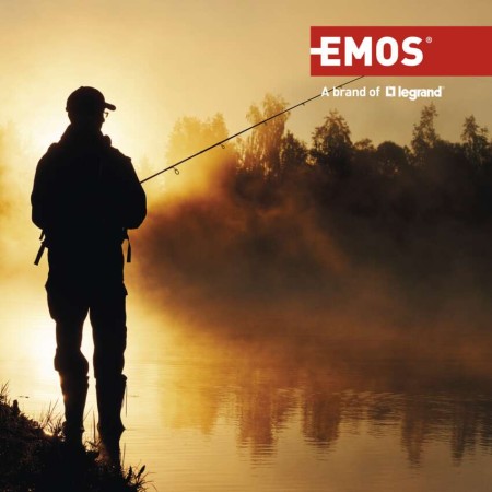 Lampada Frontale CREE + COB LED 330lm, Ganci Casco, Fischietto SOS - Sicurezza Outdoor | Emos P3531