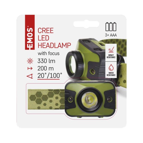 Lampada Frontale LED CREE:...