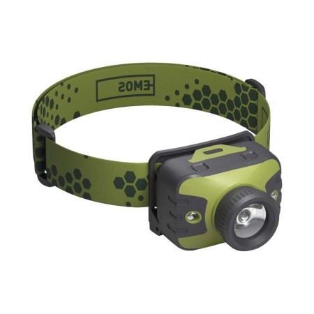 Lampada Frontale LED CREE: Illuminazione Potente 330Lm, Fascio Regolabile 200m, IP43 | EMOS P3539