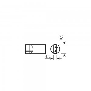 Tubo fluorescente T2 13W 52cm 6500K compatibile OSRAM bagno e cucina 2