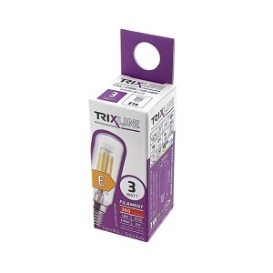 Lampadina LED Piccola Pera 3W E14, 360lm, Bianco Caldo 2700K 2