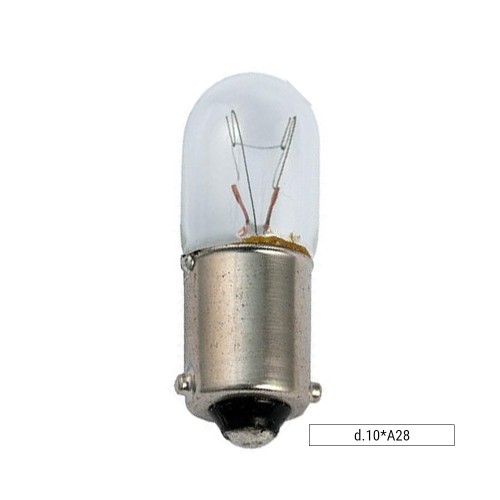 Microlampada BA9S 24V 2W T10x28 filamento C-2F per segnalazione | 092838900