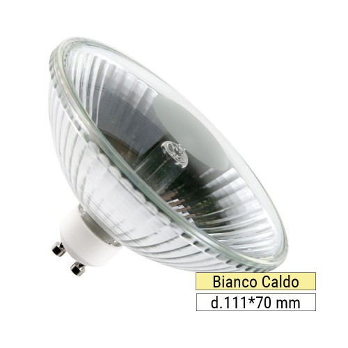 Lampadina Alogena GU10 50W ES111 2800K | Luce Calda e Dimmerabile