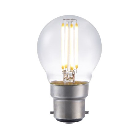 Lampadina LED Filamento BA22D Sfera 4W 470lm 2700K Dimmerabile | L227250827-1