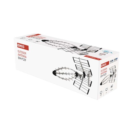 Antenna Digitale Terrestre Profi - 29 Elem. - Ricezione DVB-T2 fino a 200 km | Emos J0690
