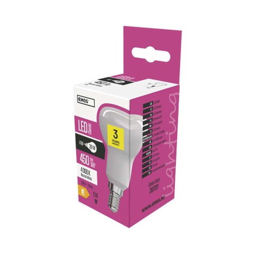 Lampadina LED R50 E14 4W 4000K 450lm...