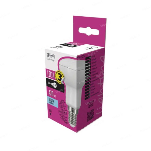 Lampadina LED R50 E14 6W 6500K 450lm...