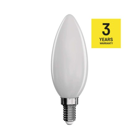 Lampadina LED Filamento Oliva E14 3.4W (40W) E14 470lm 2700K Finitura Opale | EMOS ZF4220
