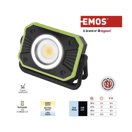 Lampada da Lavoro LED COB 900 lm -...