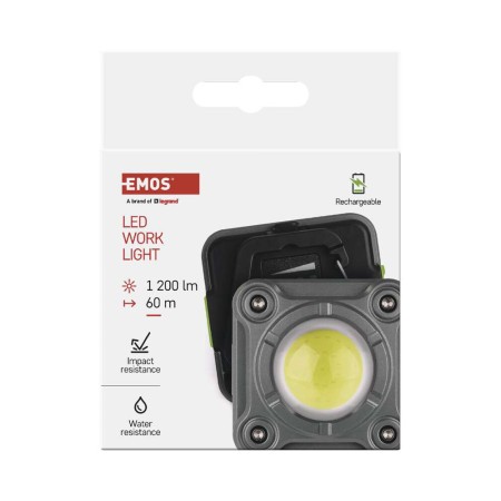 Lampada da lavoro LED COB 1200lm - Potente, Resistente e Versatile | Emos p4543