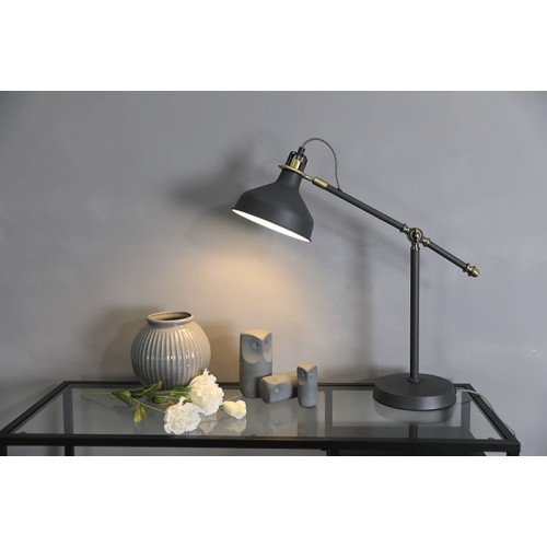 Lampada da Tavolo HARRY EMOS Grigio...