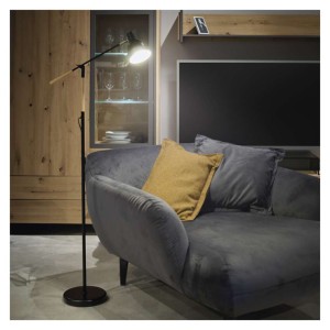 Lampada da Terra E27 EDWARD Eleganza e Funzionalità in Ogni Ambiente Emos Z7606