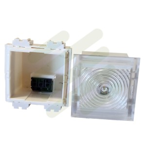 Lampada di Emergenza Estraibile 2 Moduli per BTicino Living e Air - Zippo 30102 2