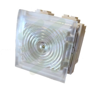 Lampada di Emergenza Estraibile 2 Moduli per BTicino Living e Air - Zippo 30102