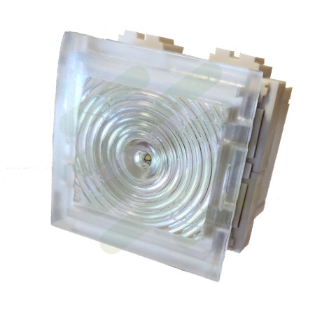 Lampada di Emergenza Estraibile 2 Moduli per BTicino Living e Air - Zippo 30102