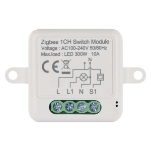 Modulo Interruttore Smart ZigBee 1 Canale L+N Gosmart IP-2101SZ Emos H5101 - Controllo Luci Smart 2