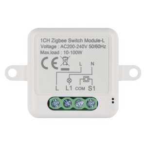 Modulo Interruttore Smart ZigBee 1 Canale (No Neutro) Gosmart IP-2103SZ | Emos H5103 - Controllo Luci Smart 2