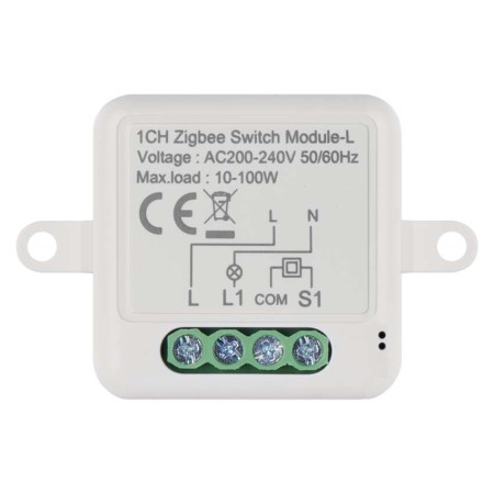 Modulo Interruttore 1 Canale ZigBee Gosmart IP-2103SZ (No Neutro) | Emos H5103