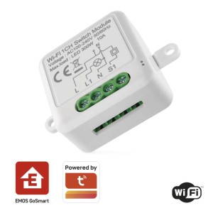 Modulo Interruttore Smart Wi-Fi 1 Canale Gosmart IP-2101SW Emos H5105 - Controllo Smart delle Luci 2