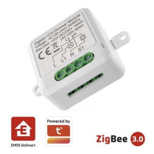 Modulo Interruttore Dimmer Smart ZigBee 1 Canale Gosmart IP-2111DZ Emos H5107 - Controllo Intelligente delle Luci