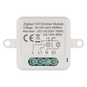 Modulo Interruttore Dimmer Smart ZigBee 1 Canale Gosmart IP-2111DZ Emos H5107 - Controllo Intelligente delle Luci 2