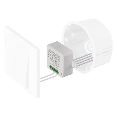 Modulo Interruttore Dimmer 1 Canale Gosmart IP-2111DZ ZigBee | Emos H5107