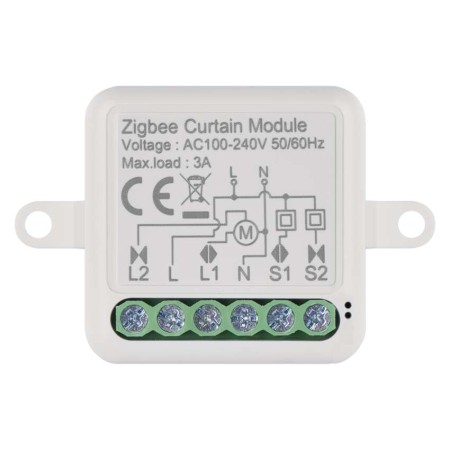 Modulo Motore Tende 1 Canale Gosmart IP-2121CZ ZigBee | Emos H5109