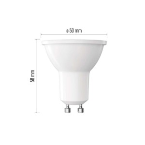 Lampadina LED GU10 7W EMOS: luce calda, efficienza e 3 anni di garanzia. 2