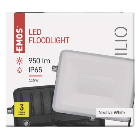 Faretto LED ILIO 10.5W 950 lumen 4000K Nero | EMOS ZS2510