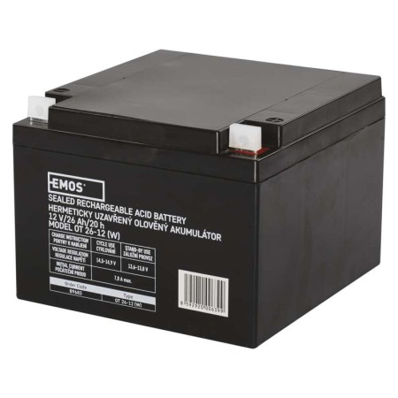 Batteria al piombo ricaricabile 12V 26AH L2 EMOS B9683