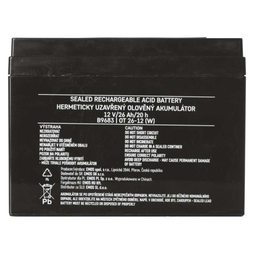 Batteria al piombo ricaricabile 12V...