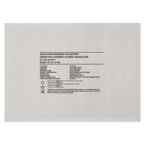 Batteria al piombo ricaricabile 12V...