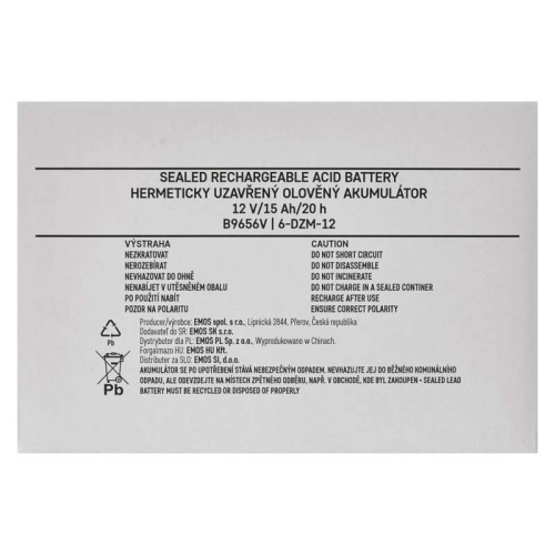 Batteria al piombo ricaricabile  12V...