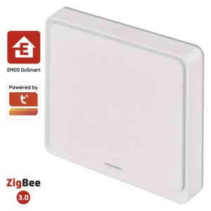 Controller Scena 1 Pulsante Bianco ZigBee Gosmart IP-2001ZW Emos H5011 - Controllo Scene Smart