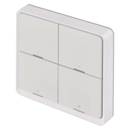 Controller Scena 4 Pulsanti ZigBee Bianco | Controllo Smart Casa | Emos H5013