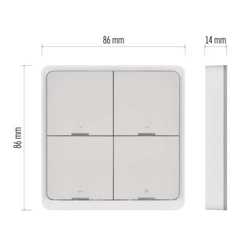 Controller Scena 4 Pulsanti ZigBee...