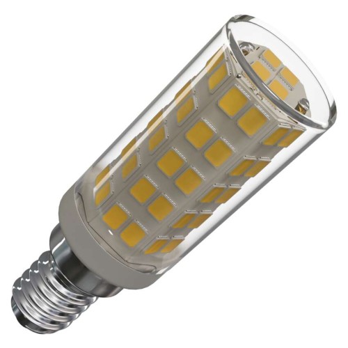 Lampadina LED E14 Tubolare 4.5W 3000K...
