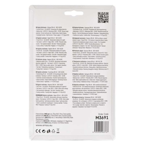 Tester Multimetro MD-410: Strumento...