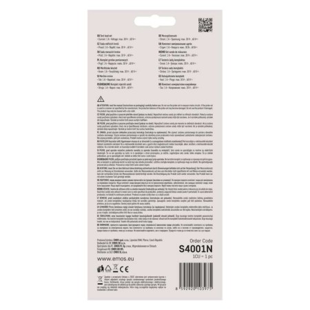 KIT CAVI PER TESTER CON ACCESSORI LUNGHI 95CM 1A EMOS S4001N