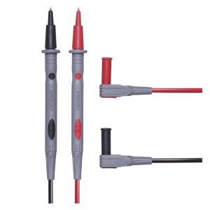 CAVI ISOLATI PER TESTER ROSSO NERO 10A, 1KV, CAT III LUNGHI 95CM EMOS S4003 2