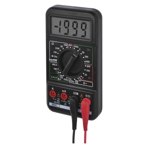 Tester Tester Multimetro MD-220 Affidabilità e Precisione per Elettricisti Esperti EMOS M2092